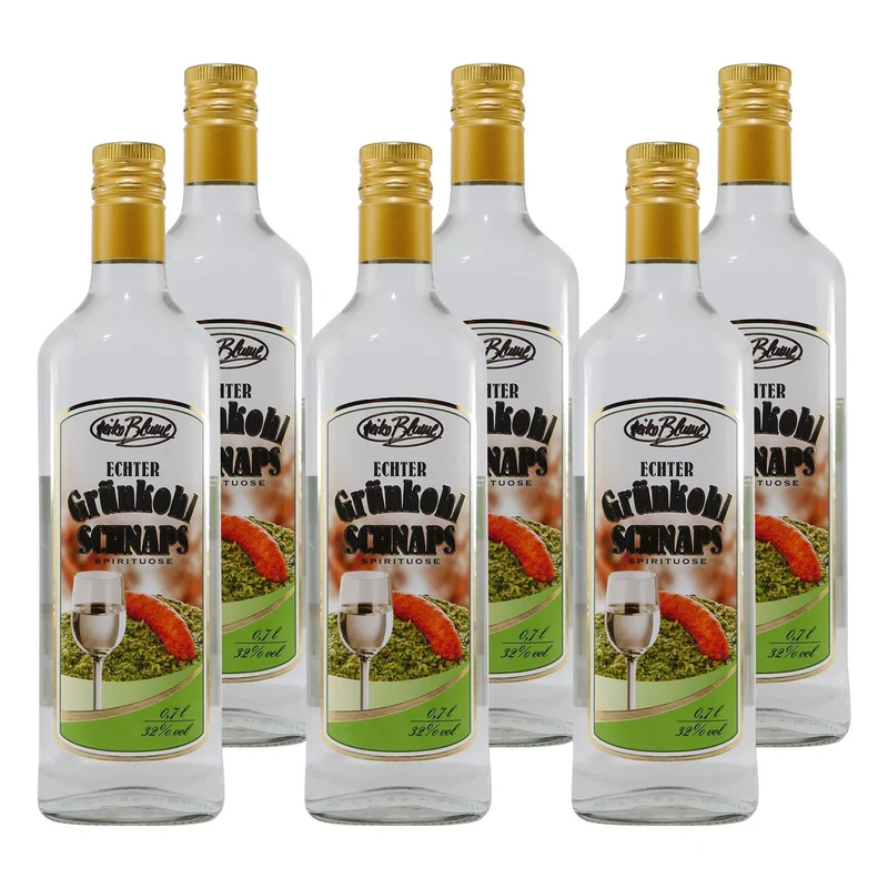 Blume Echter Grünkohl Schnaps (6 x 0,7L)