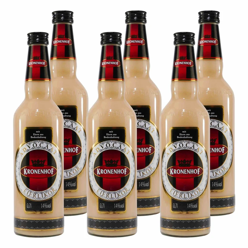 Kronenhof Advocaat Eierlikör (6 x 0,7L)