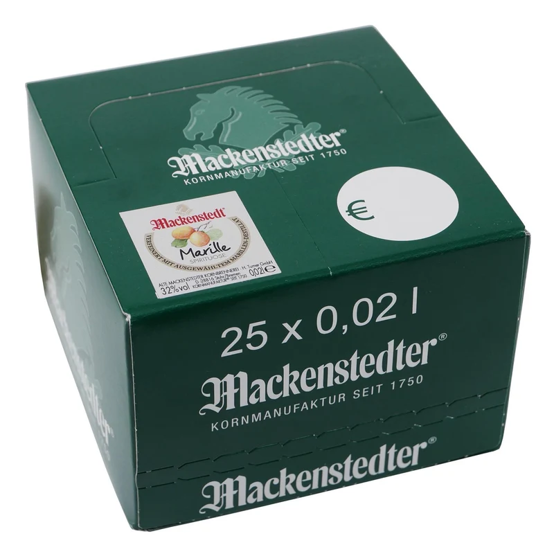 Mackenstedter Marille Obstschnaps (25 x 0,02L)