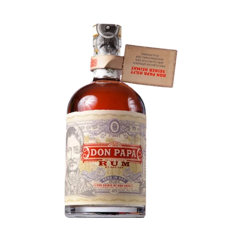 Don Papa Rum 7 Jahre Small Batch Alte Rezeptur 70cl