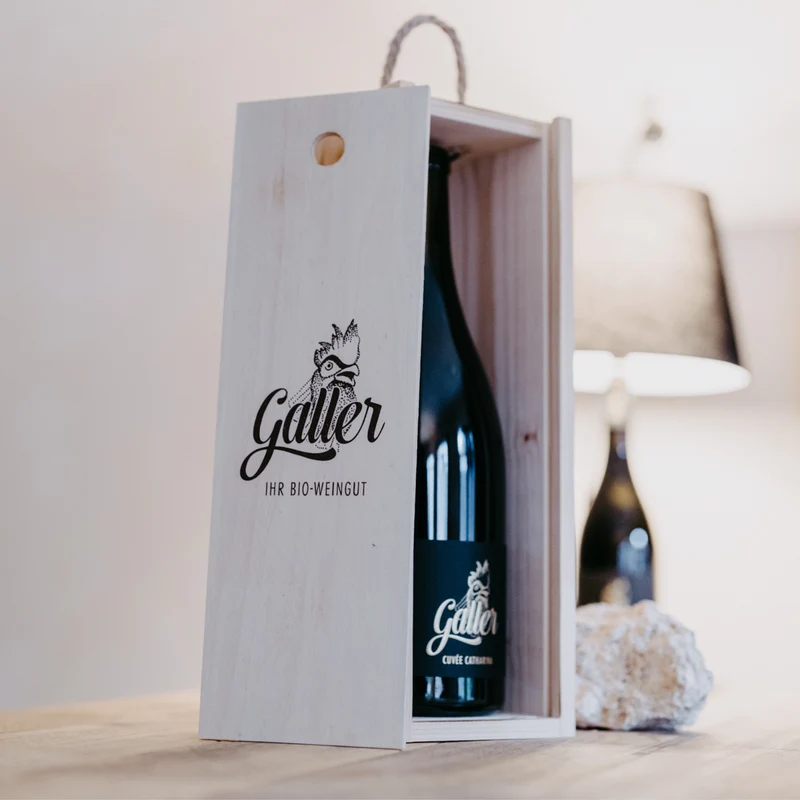 Stilvolle Holzkisten für Magnum-Raritäten