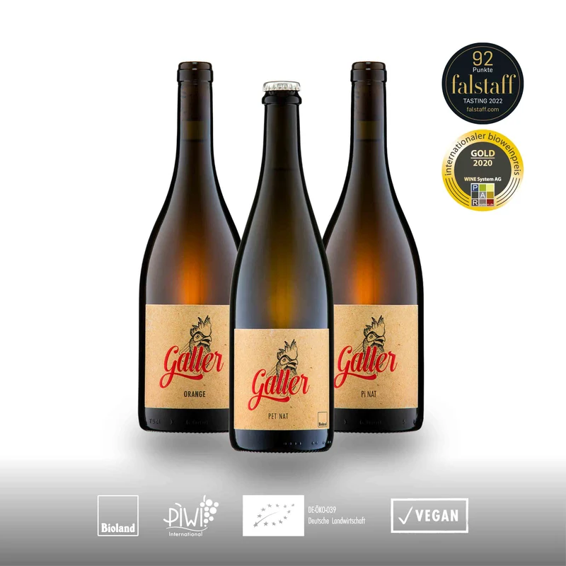 Weinpaket Natur Pur – Naturweine ohne Schwefelzusatz 3 x 0,75l