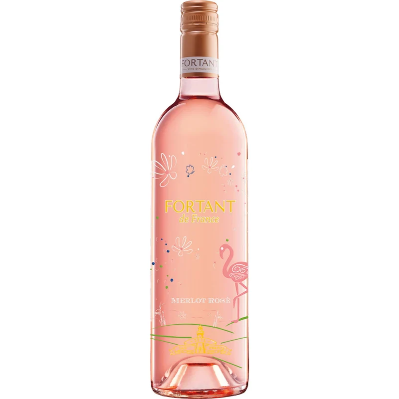 Fortant de France Merlot Rosé Pays d'Oc IGP 2025