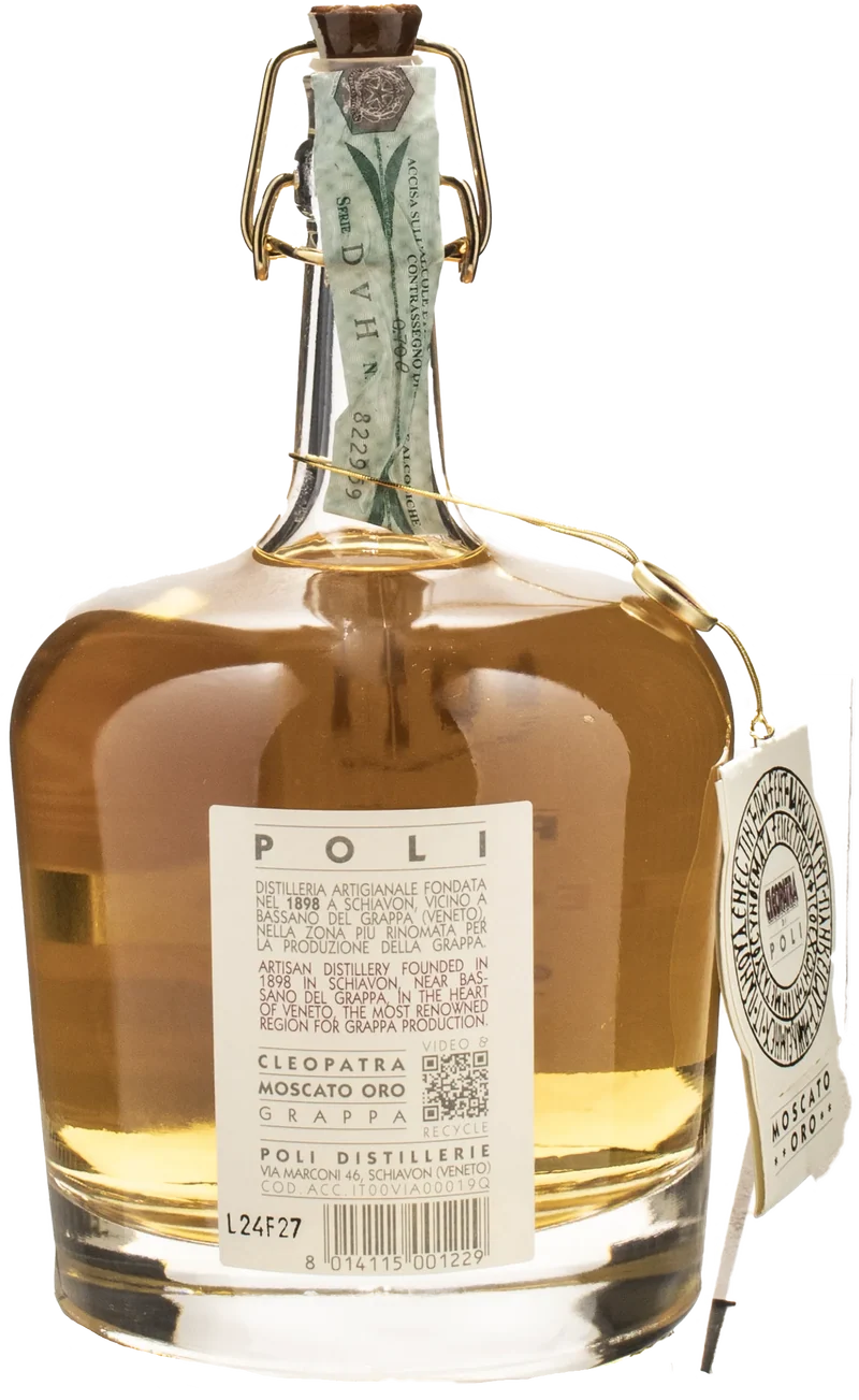 Poli Grappa Cleopatra Moscato Oro 0.7L