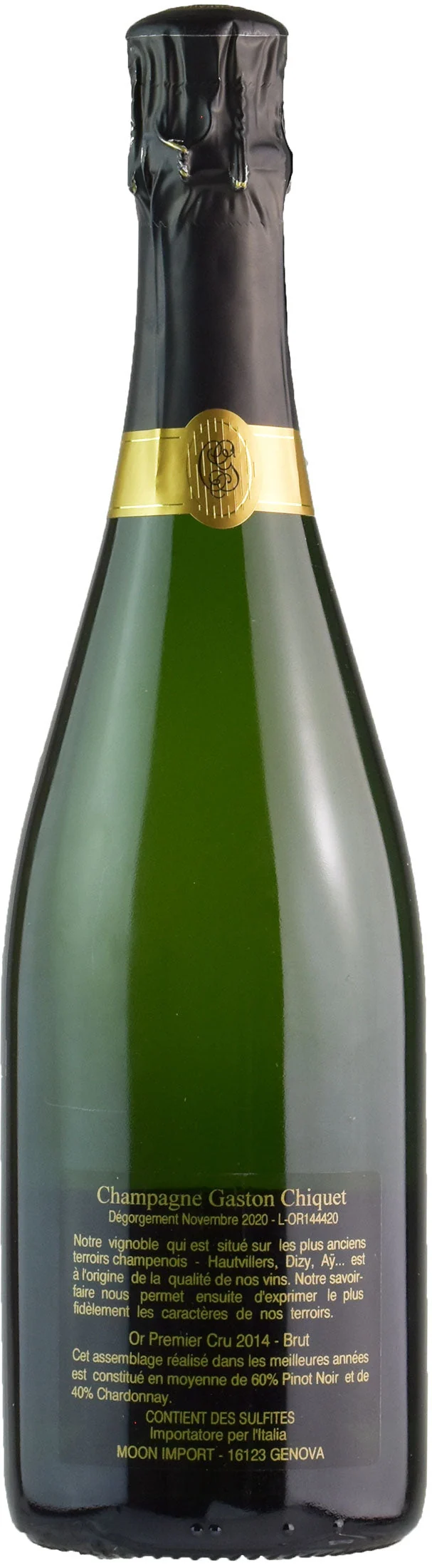 Chiquet Champagne Or 1er Cru 2014