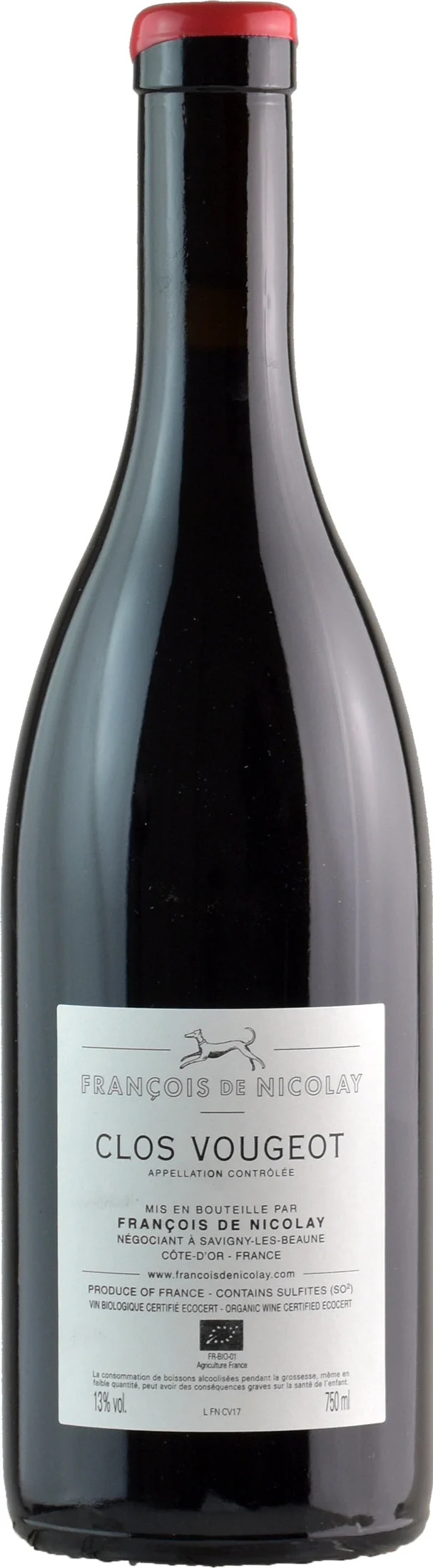 Francois de Nicolay Clos Vougeot 2017