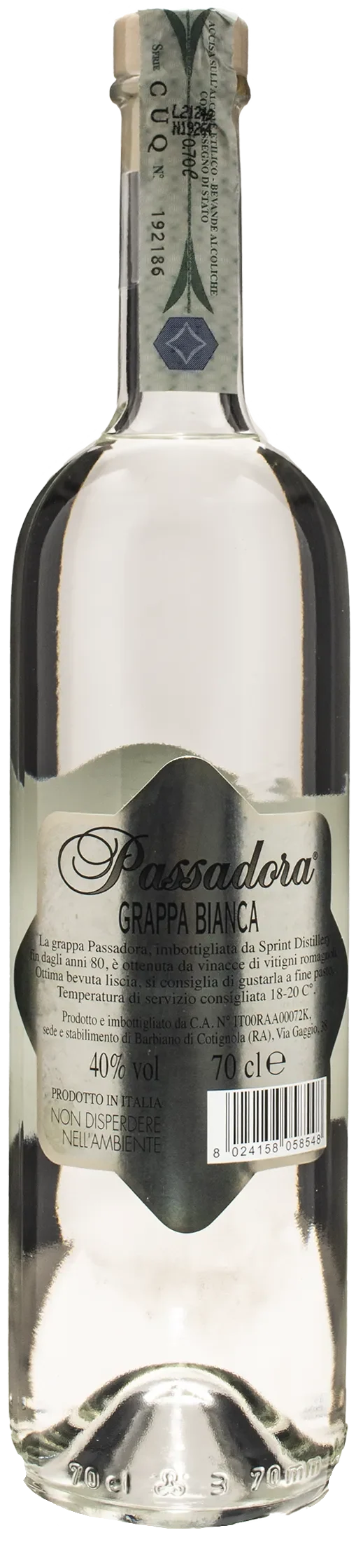 Grappa Passadora 0.7L