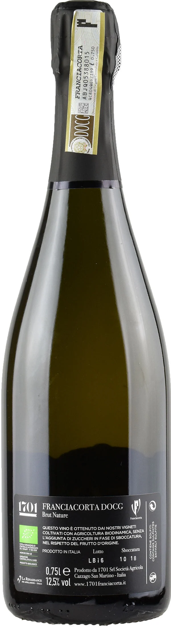 1701 Franciacorta Brut Nature