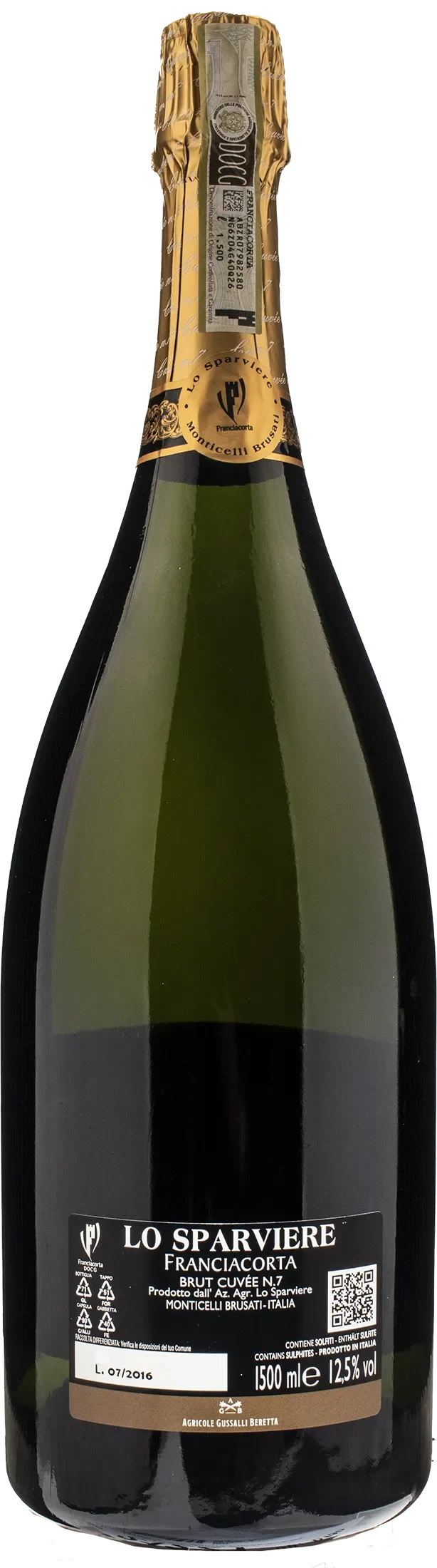 Lo Sparviere Franciacorta Cuvee n. 7 Brut Magnum