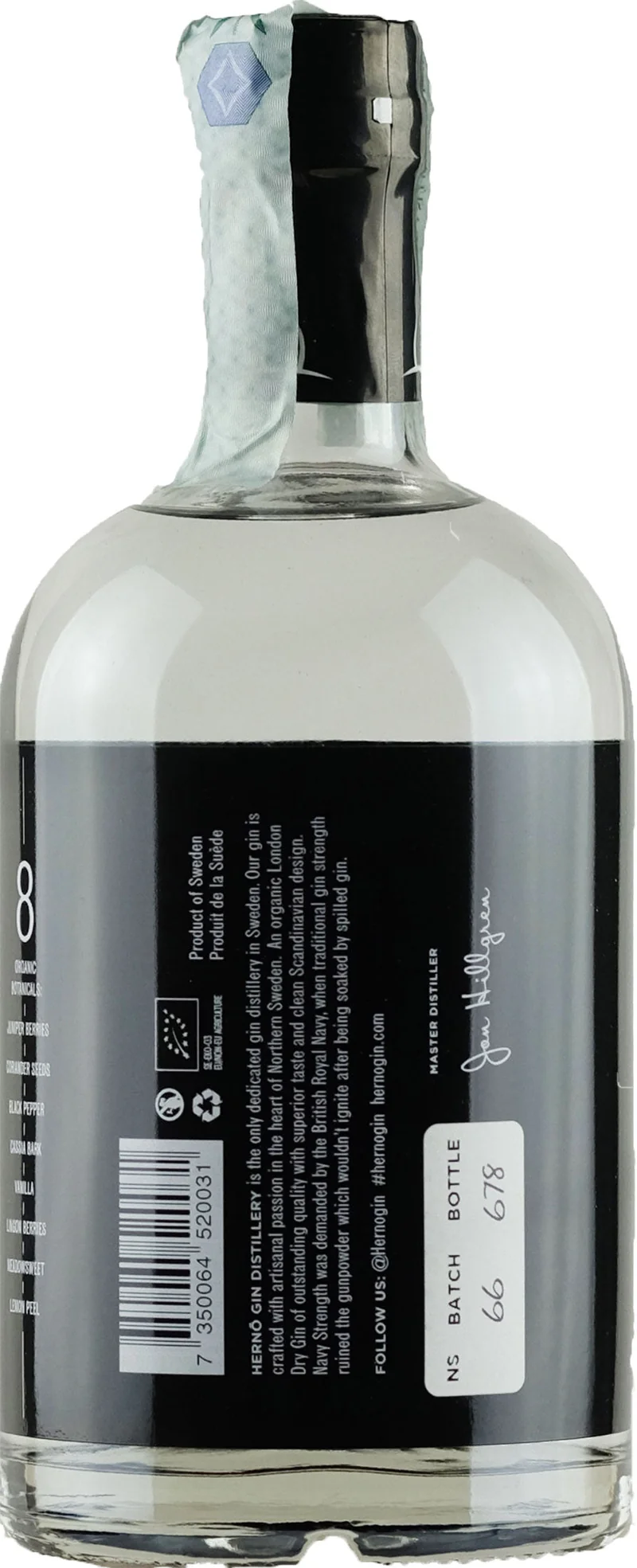 Herno Navy Strength Gin 0.5L
