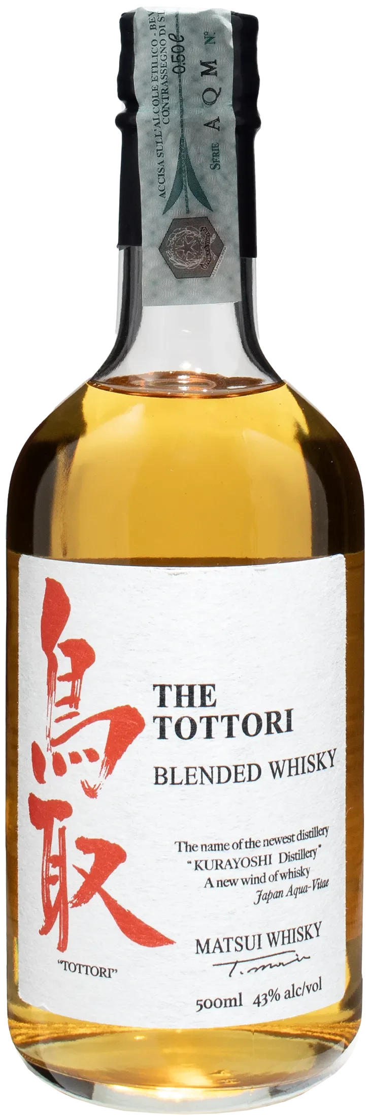 The Tottori Blended Whisky 0.5L