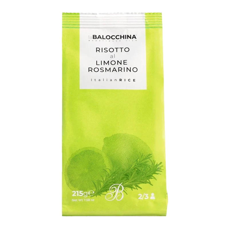 Risotto al limone e rosmarino