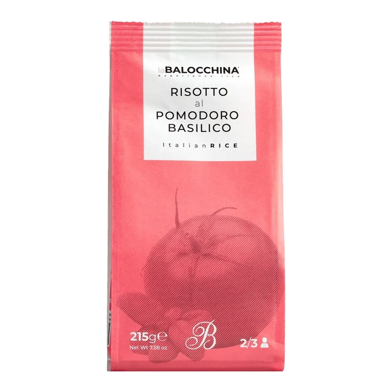 Risotto pomodoro e basilico