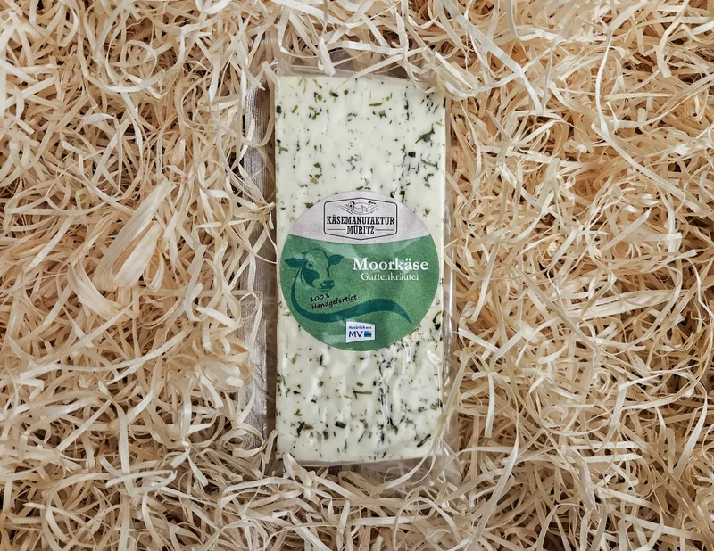 Moorkäse mit Gartenkräuter 190g