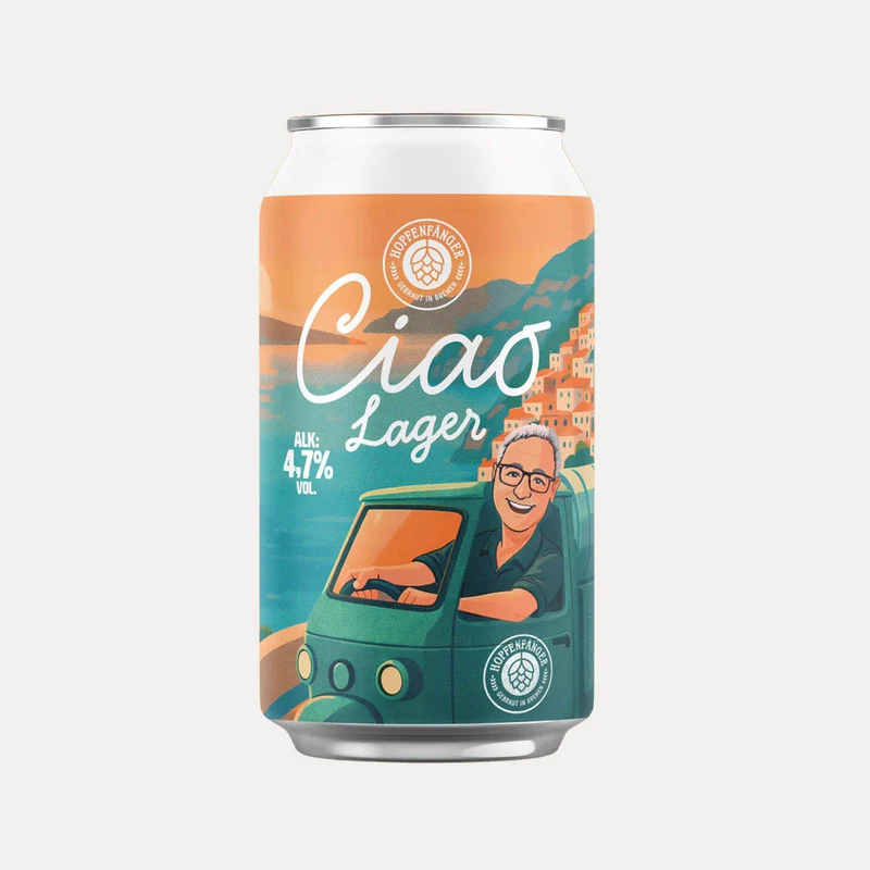 Ciao Lager – Dosenbier Hopfenfänger – 0,33 l
