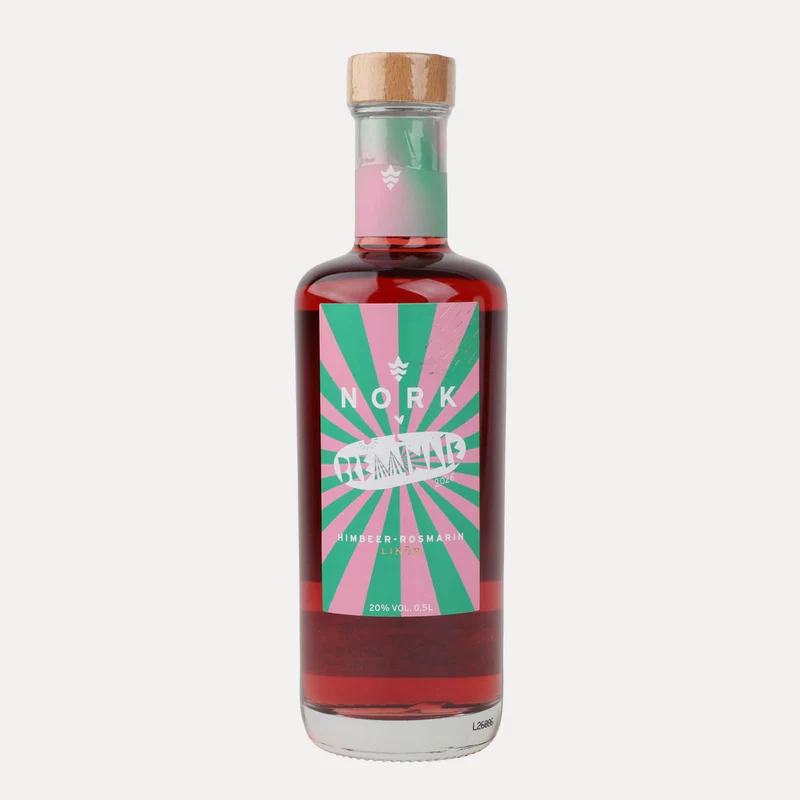 Himbeer-Rosmarin Likör – Breminale Edition – NORK – 500 ml
