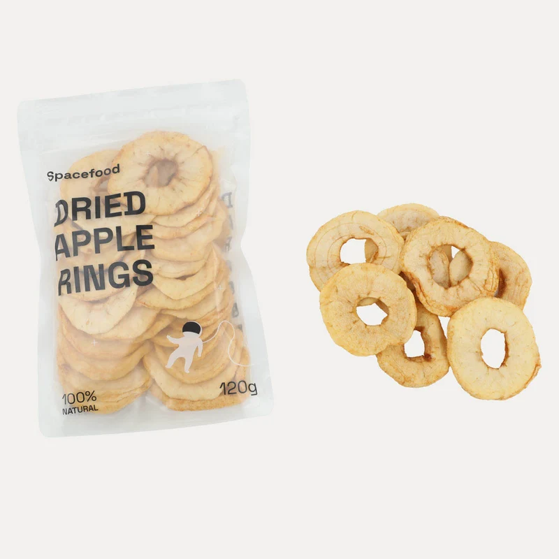Getrocknete Apfelringe – Spacefood – 120 g