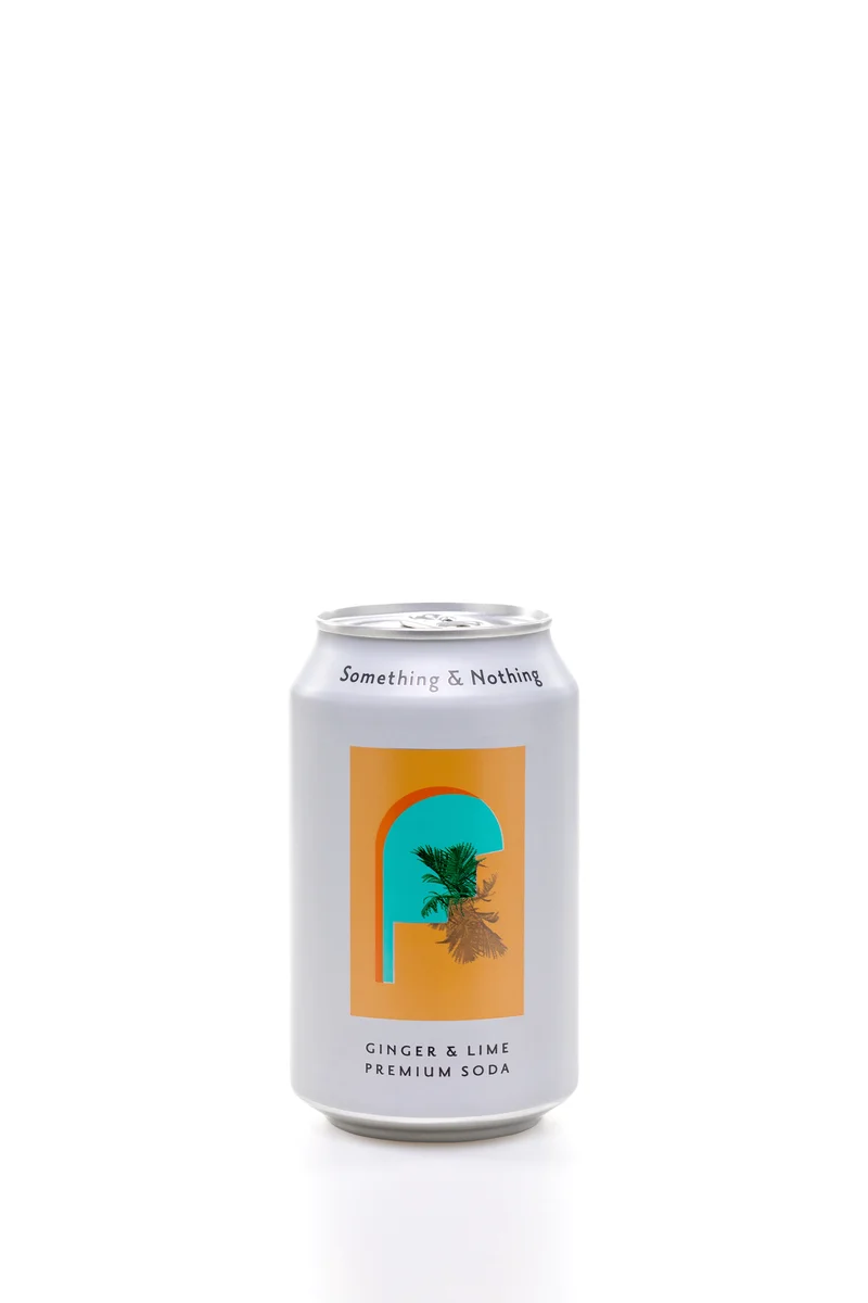 12er "Ginger & Lime Premium Soda" inkl. Pfand, Something & Nothing
