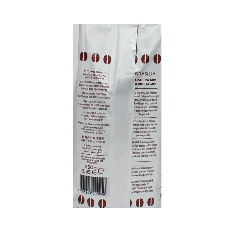 Mocambo Supermiscela Crema e Aroma Brasilia Kaffee gemahlen 250g