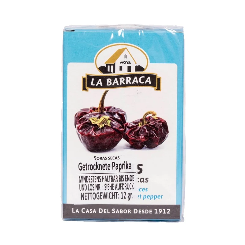 La Barraca Noras Secas Spanischer Pfeffer getrocknet 12g