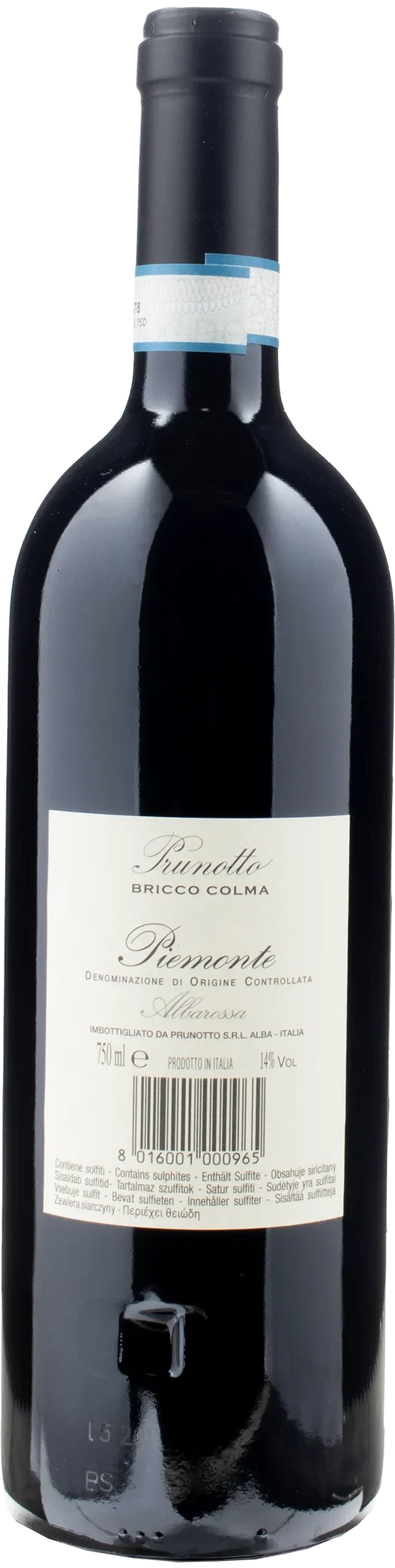 Prunotto Piemonte Albarossa Bricco Colma 2013
