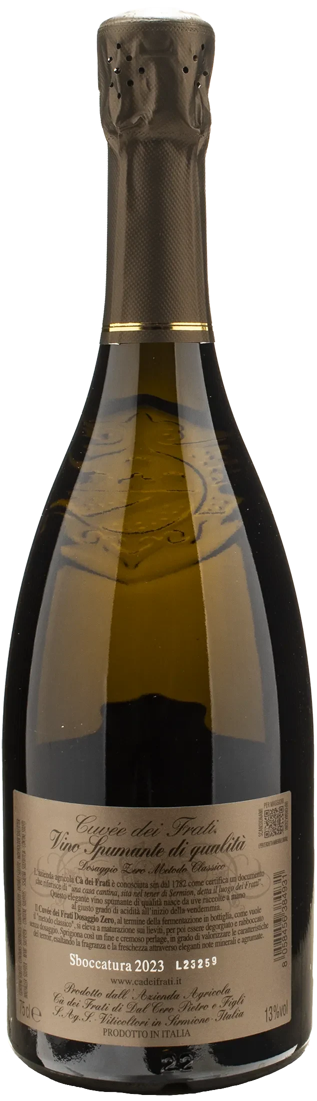 Ca dei Frati Cuvee dei Frati Dosaggio Zero