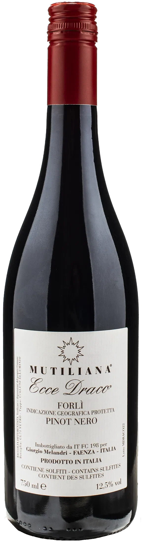 Mutiliana Pinot Nero Forli Ecce Drago 2022