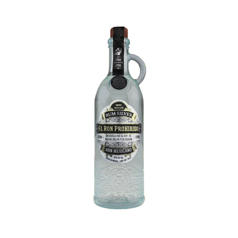 El Ron Prohibido Rum Silver 700ml