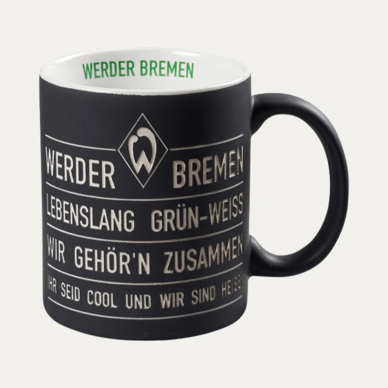 Werder Bremen – Tasse Hymne Lebenslang grünweiss