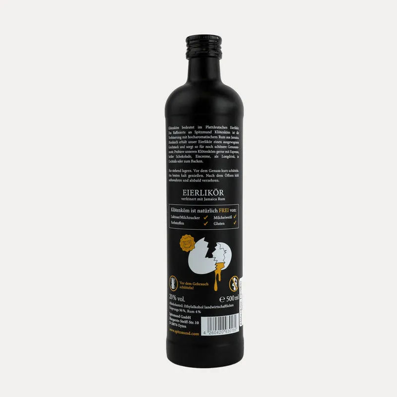 Klötenköm Eierlikör Spitzmund – 500 ml – 20 % Vol.