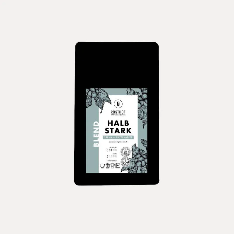 Halbstark Filterkaffee & Café Crema – Rösthof – 250 g