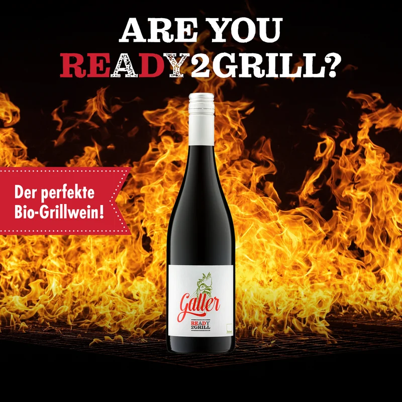 „Ready2Grill“ Rotwein QbA trocken 0,75l