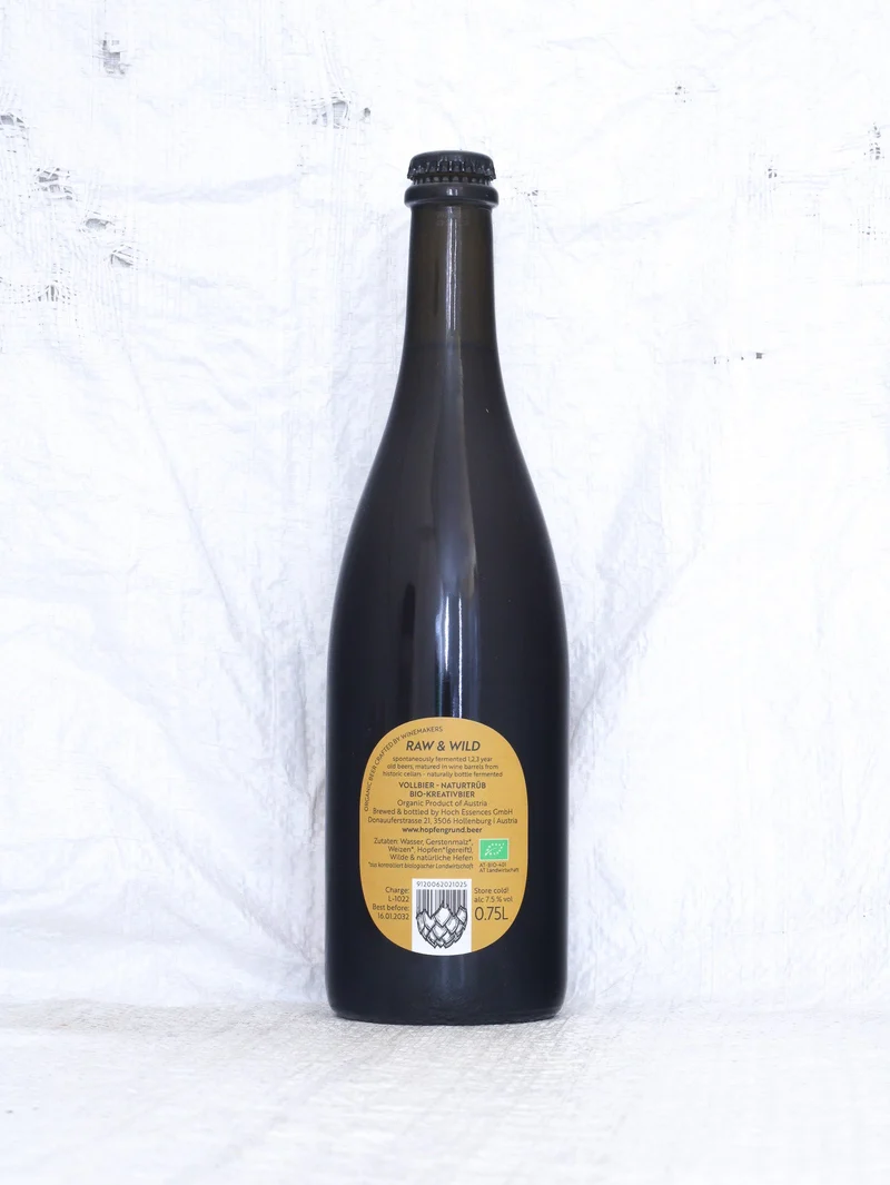 Raw & Wild NV 0,75L Bio