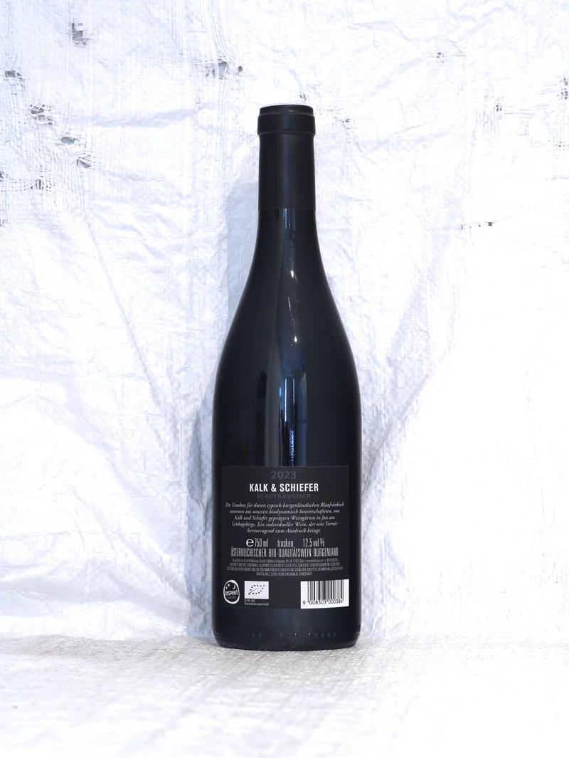 Blaufränkisch Kalk & Schiefer 2023 0,75L Bio