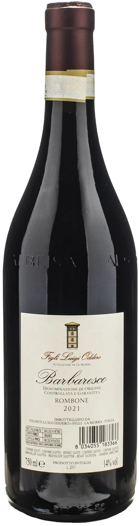Figli Luigi Oddero Barbaresco Rombone 2021