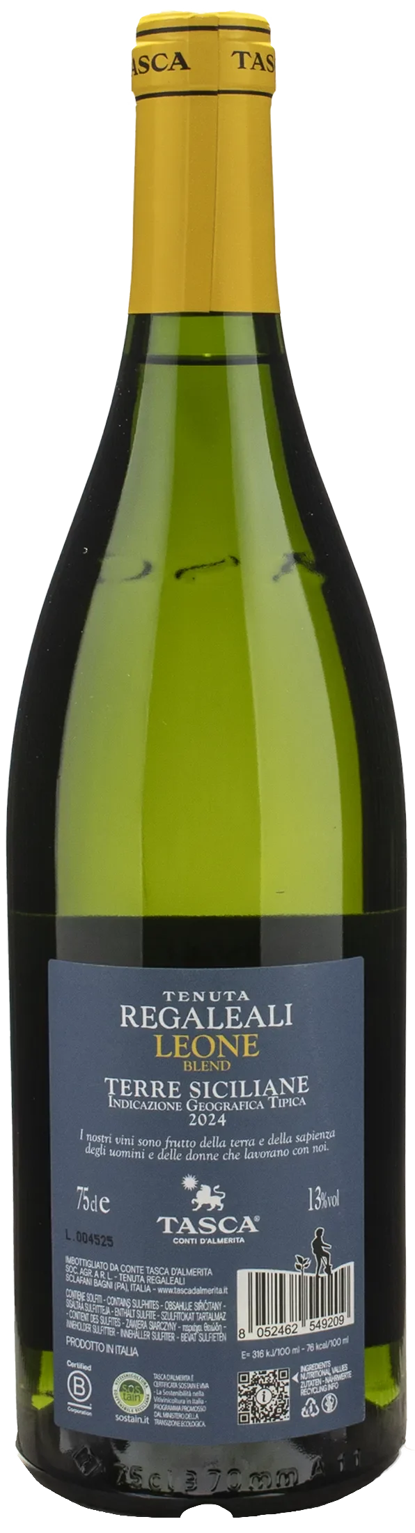Tenuta Regaleali Tasca d'Almerita Leone Blend 2024