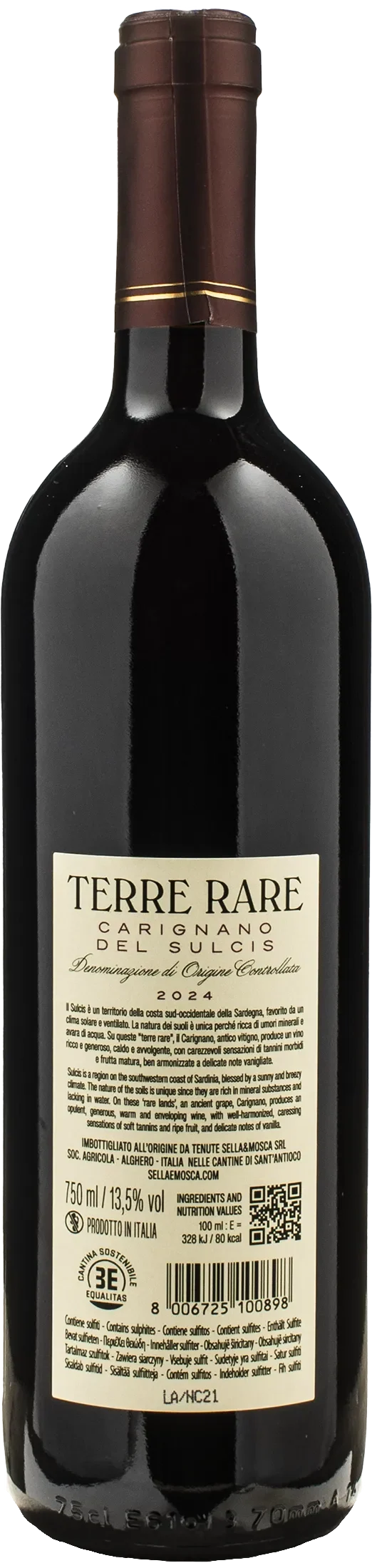 Sella & Mosca Carignano del Sulcis Terre Rare 2024