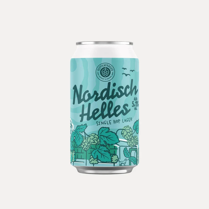 Nordisch Helles – Dosenbier Hopfenfänger – 0,33 l