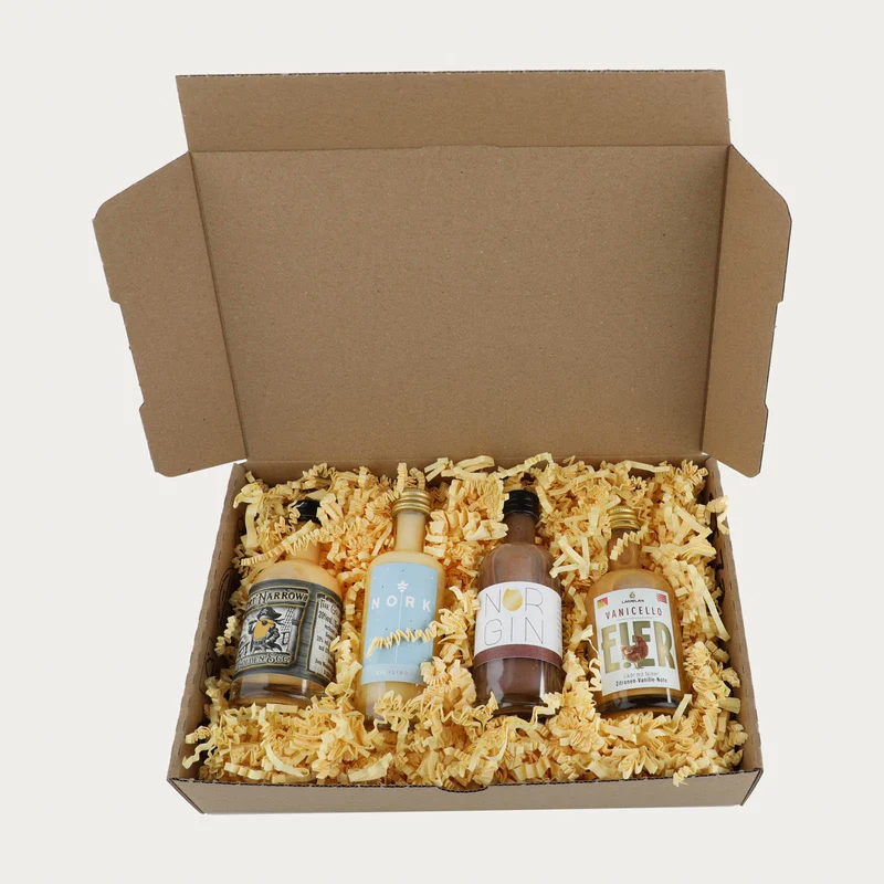 Bremer Schluckhenne – Vier Sorten Eierlikör aus Bremen – Geschenkbox