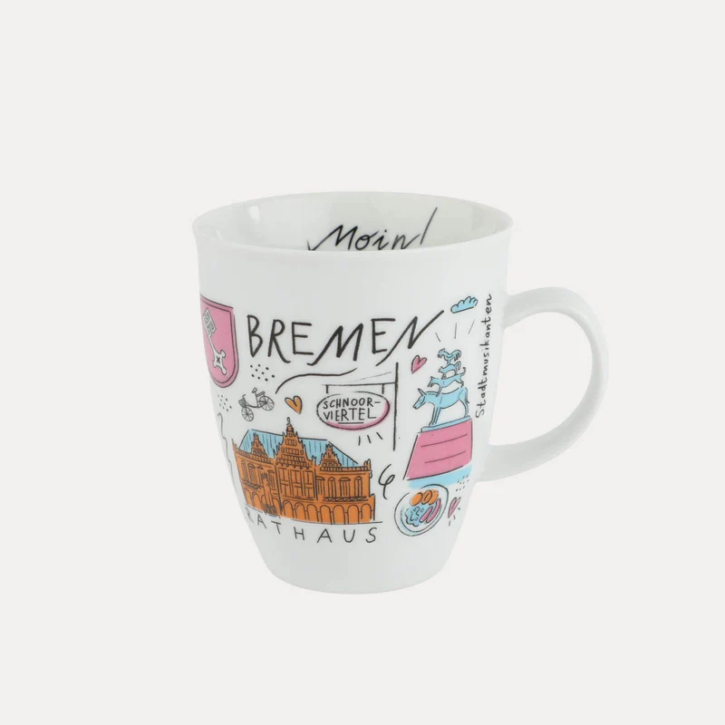 Bremen Stadtleben Moin! – Teebecher, Kaffeebecher
