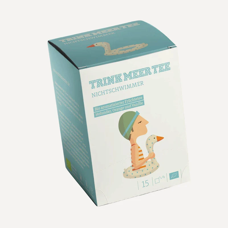 Nichtschwimmer – Bio Aromatisierter Früchtetee – Teebeutel 15 x 5 g