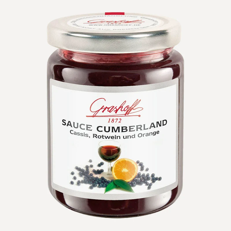 Sauce Cumberland – mit Rotwein – Grashoff – 200 ml