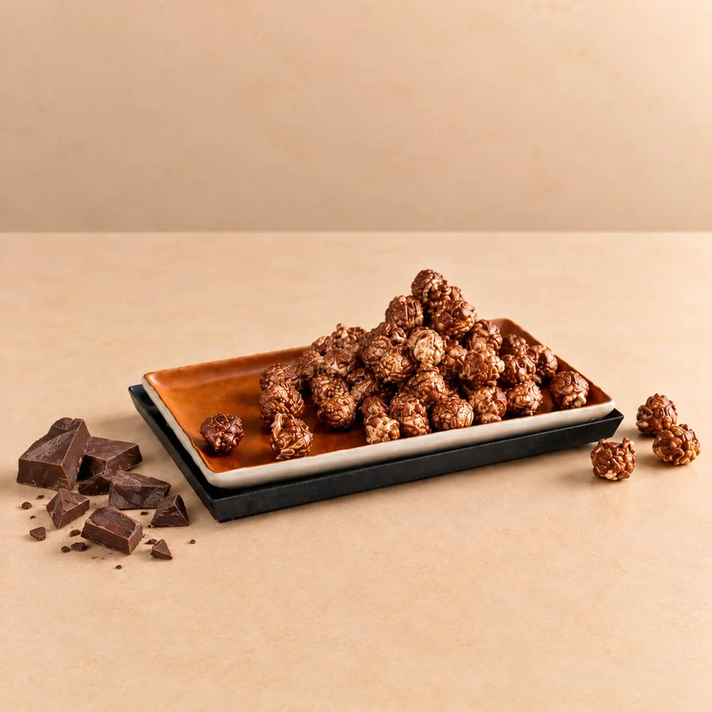 Schokoladen-Karamell – Popcorn – 100 g