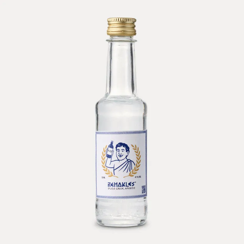 Rehakles Ouzo – Spirituose – 500 ml, 200 ml oder 50 ml