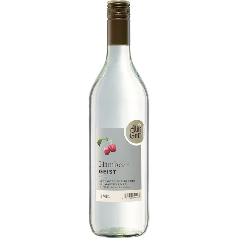 Alde Gott Schwarzwälder Waldhimbeergeist 40% 1 Liter