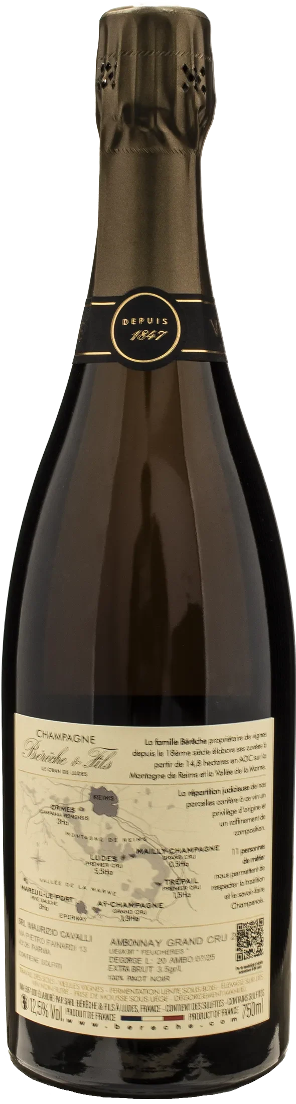 Bereche Champagne Ambonnay Grand Cru Extra Brut 2020