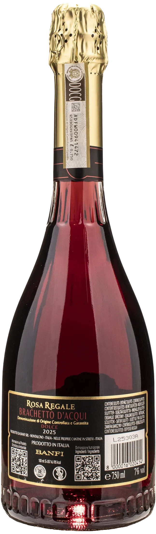Banfi Brachetto d'Acqui Rosa Regale Dolce 2025