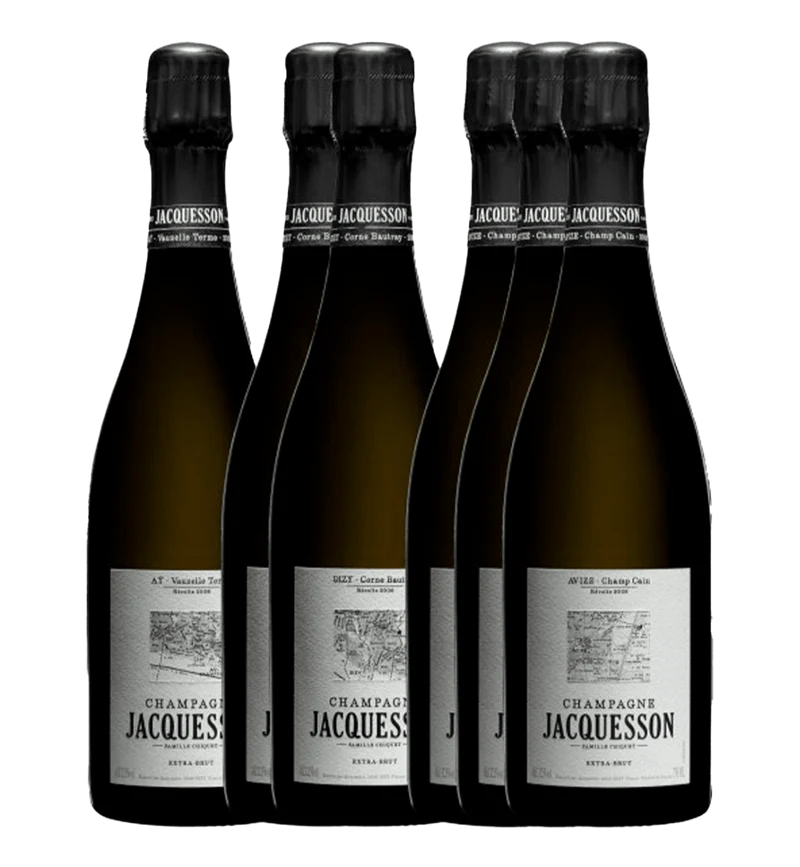 Jacquesson Lieux-Dits 2009 (3 Bts Avize Champ Cain 2009 + 2 Bts Dizy Corne Bautray 2009 + 1 Btl Ay V