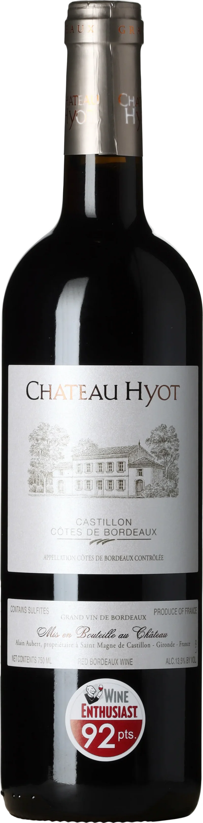 Château Hyot Côtes de Bordeaux