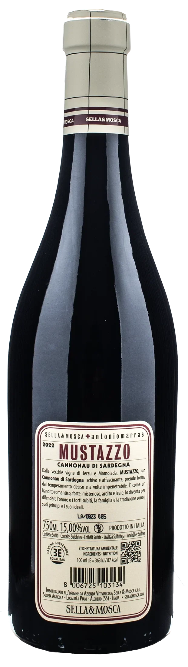 Sella & Mosca Cannonau Sardegna Mustazzo 2022